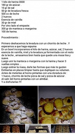 Masa bizcochos dulces