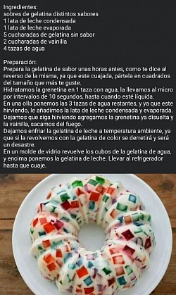 Gelatina mosaico