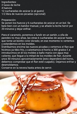 Flan económico