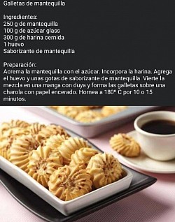 Galletas de mantequilla